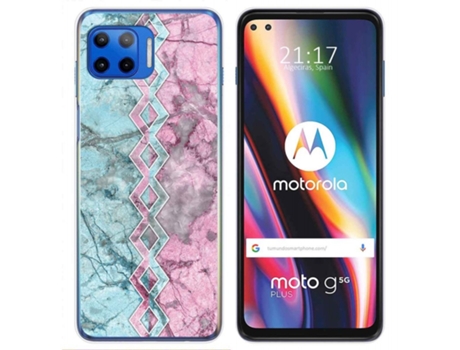 Carcasa Motorola Moto G 5G Plus TUMUNDOSMARTPHONE Dibujos Multicolor