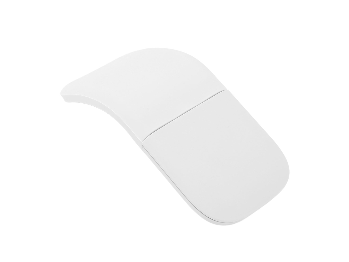 Ratón Óptico Plegable Inalámbrico Arc Touch Bluetooth Ultrafino Y Portátil De 1200 Dpi Para Portátiles Y Tabletas - Gris