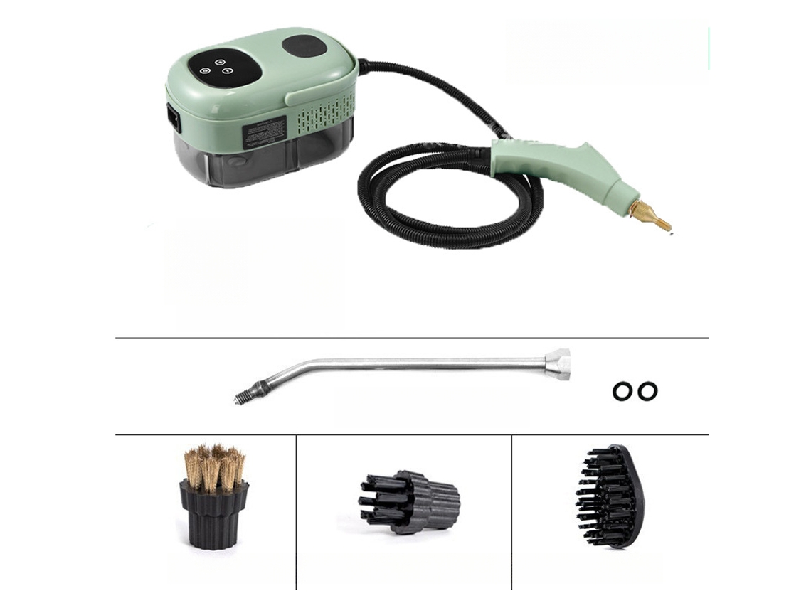 Limpiador a vapor de alta presión y alta temperatura de 2500 W, adecuado para la limpieza de cocinas y automóviles.