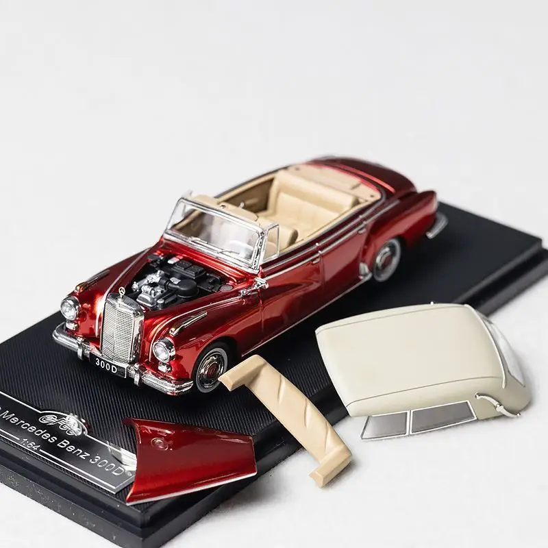 (rojo) Modelo De Coche De Aleación A Escala 1:64 Y Coche De Juguete