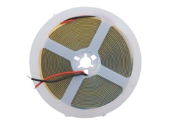 Tira Led Cob Flexible De 5 M (16,4 Pies), Luz Cálida De 3000 K, 900 Lúmenes, 10 W/m, Recortable Cada 5 Cm, Dc12v, Cri90+.