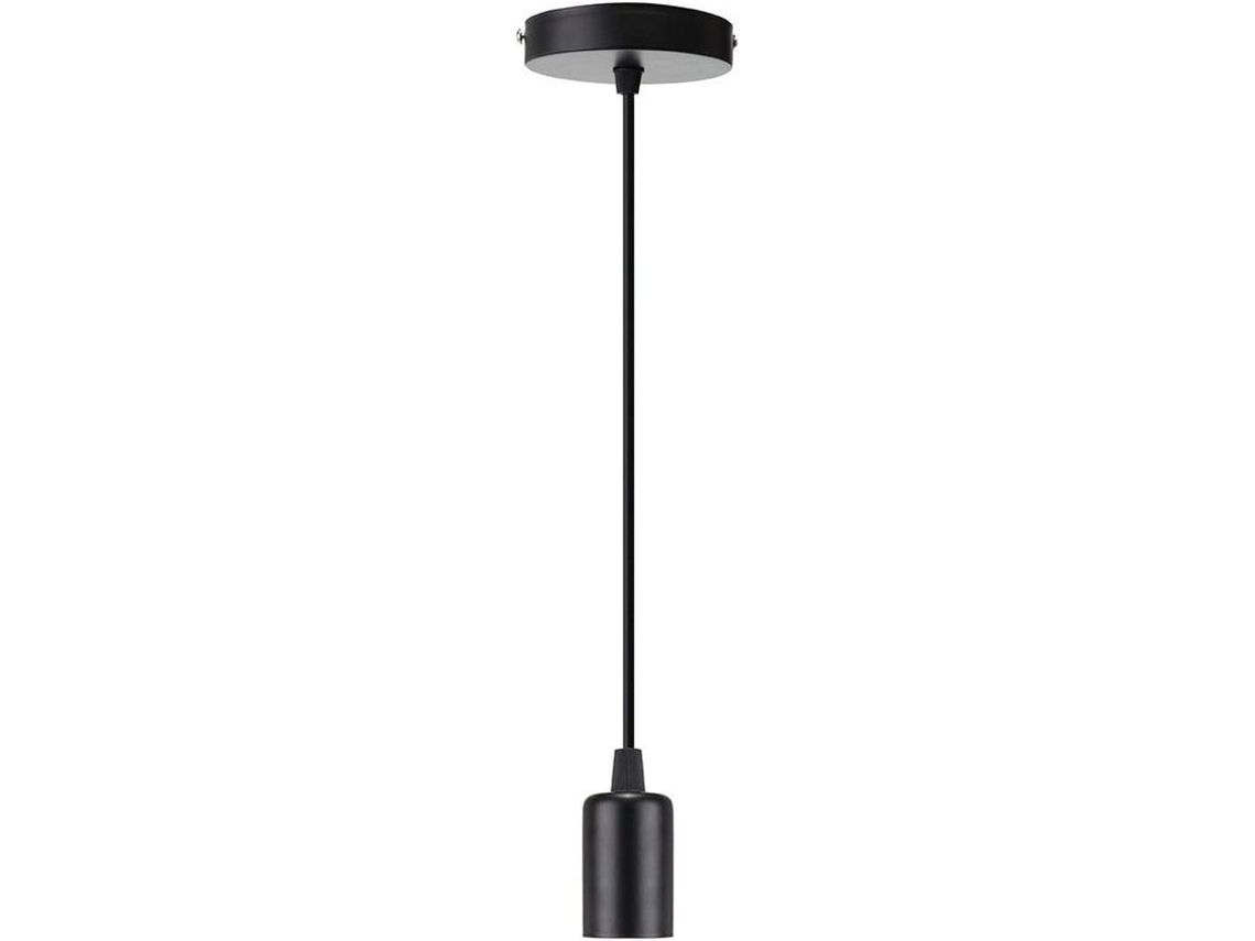 Portalámparas E27, Accesorio De Iluminación Colgante Con Cable Para Bricolaje, Apto Para Bombillas De Hasta 100 W.