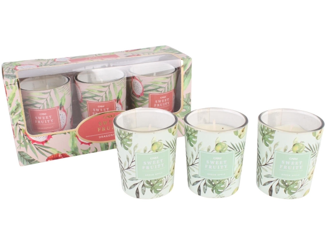 Set de Velas Dulces Frutas LPM (Entrega aleatoria)