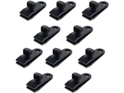 2026-47891-10 Clips De Lona Multifunción Seguros Para Camping Caravana Toldos Toldos Jardín Y Cubiertas De Tela