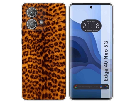 Funda Diseño para Motorola Edge 40 Neo 5G TUMUNDOSMARTPHONE Silicona Multicolor