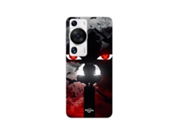 Funda Itachi Uchiwa Naruto Anime para Huawei P60 Pro MANIACASE Negro