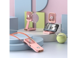 Usb | Portátil - Mini Ventilador Cuenta Con Todas Las Funciones Pensadas Para Los Más Jóvenes, Incluyendo Una Pantalla Inteligente, Ajuste D