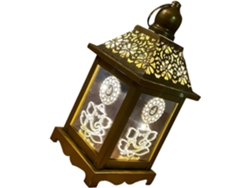 Linterna Decorativa Colgante De Hanukkah Con Asa, Funciona Con Pilas.