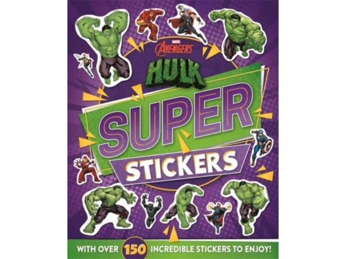 Libro Marvel Avengers Hulk Super Stickers de Marvel Entertainment International Ltd (Inglés)