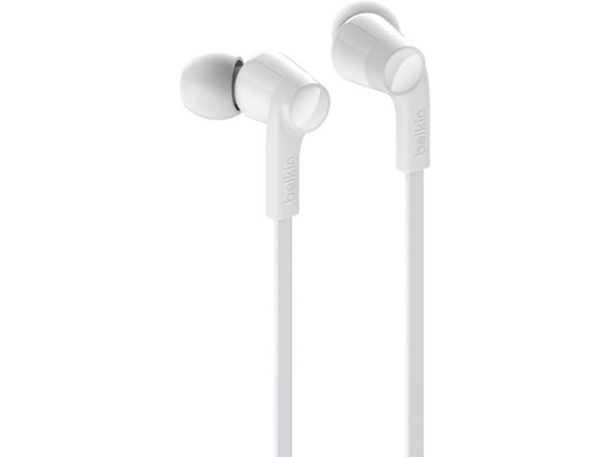 Auriculares con Cable BELKIN G3H0001btWHT (In Ear - Micrófono - Blanco)