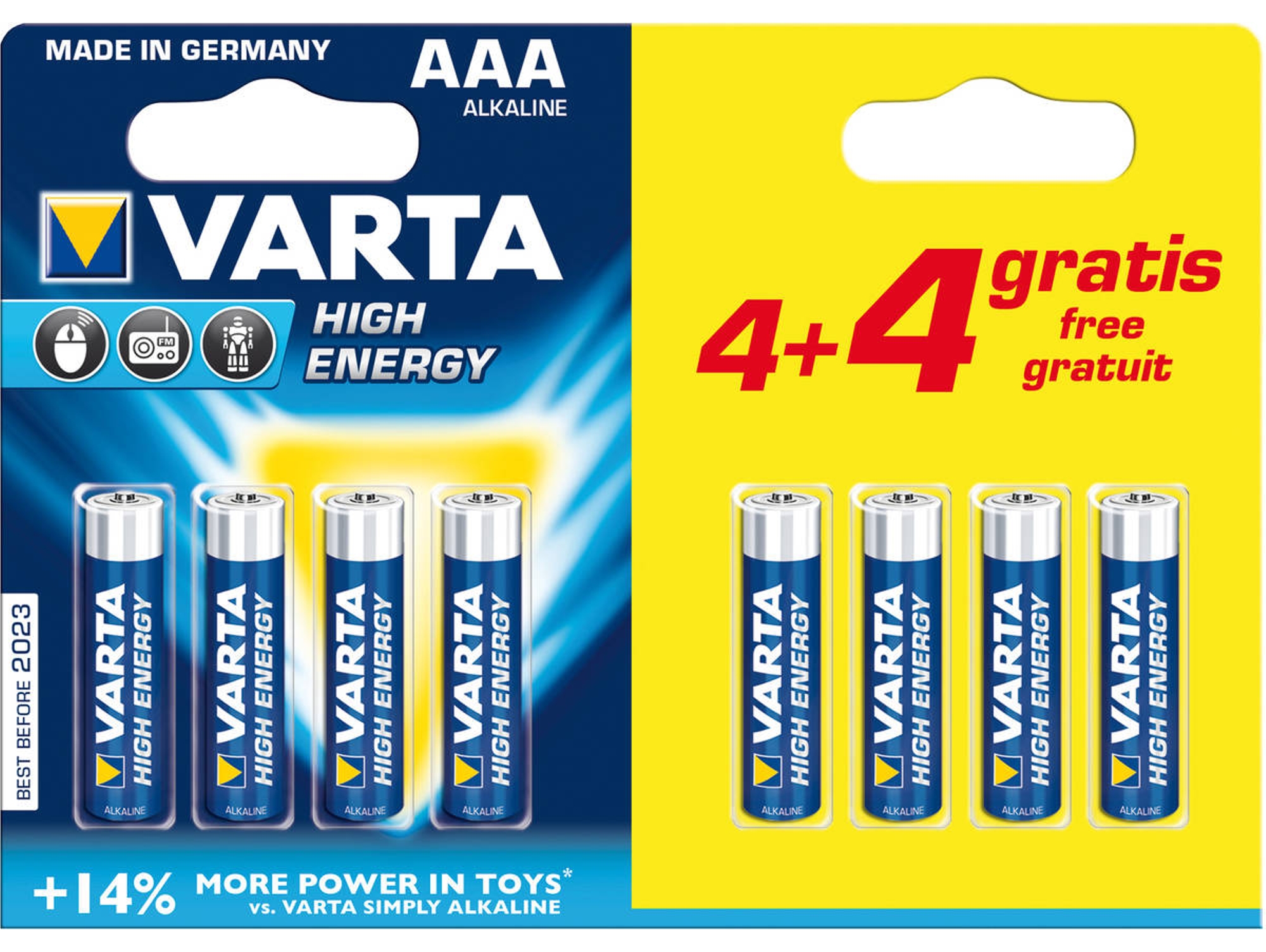 Pilas  VARTA 4903121448