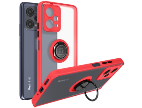 Funda para Xiaomi Redmi Note 12 5G AVIZAR Rojo