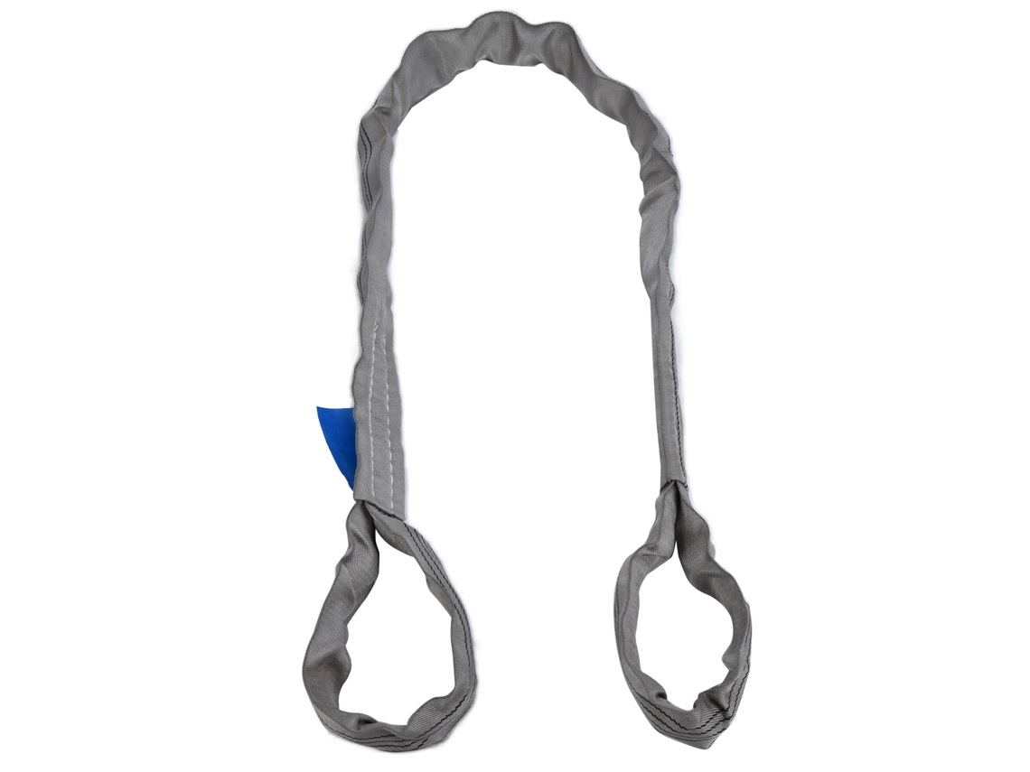 Eslinga De Elevación Redonda 3m 4t Con Doble Cierre, Pes 85 Mm, Para Accesorios De Grúa