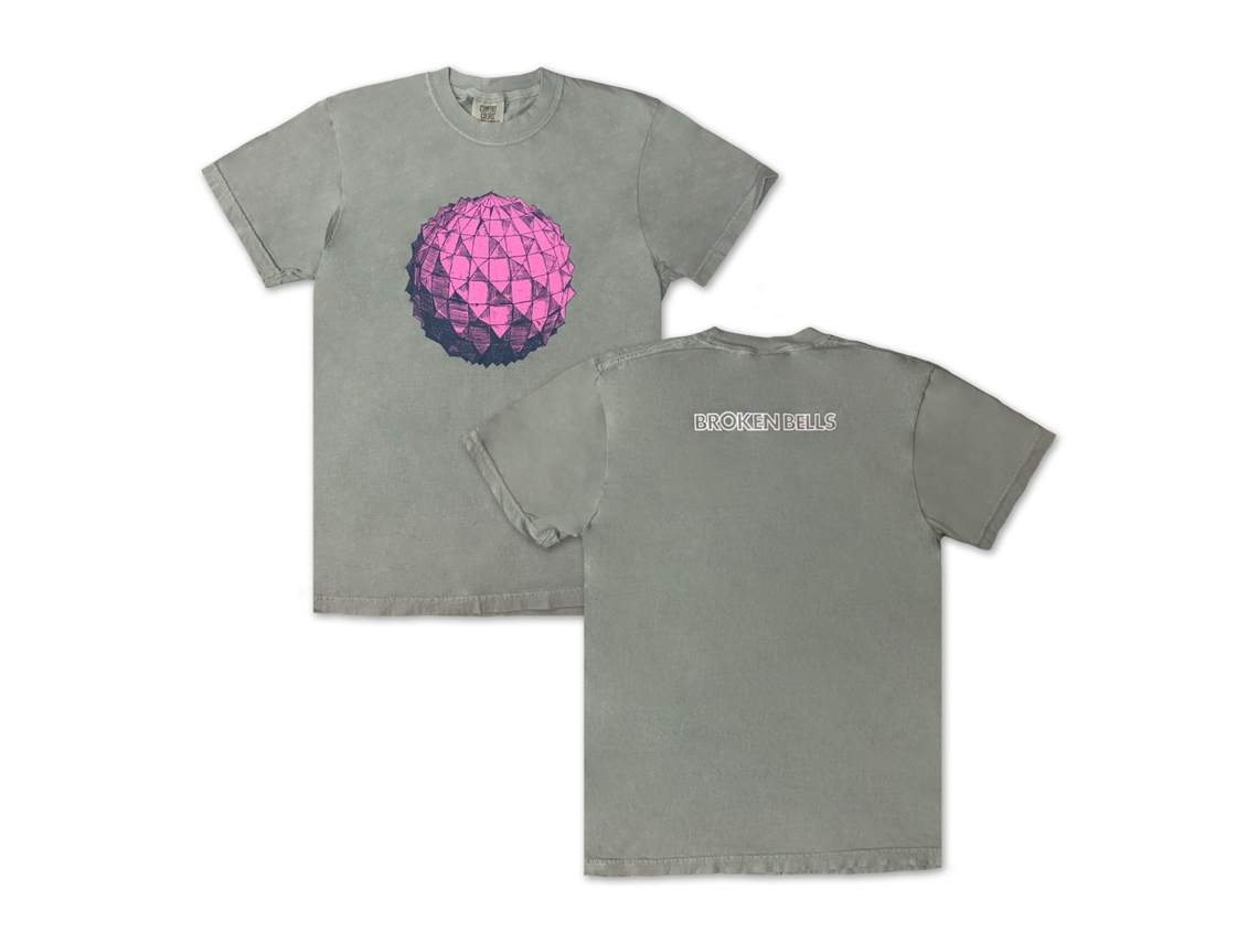 Broken Bells Orb T-shirt (sage) Rockinstone Size:l