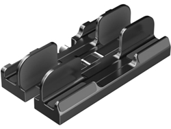 Soporte Vertical Ajustable Para Portátil De 3 Ranuras Con Almohadillas