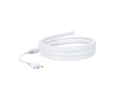 Tira Led Neón Regulable 220v Blanco Cálido Semicircular 180 7.5w/m Corte 100cm Ip67 A Medida 3 M