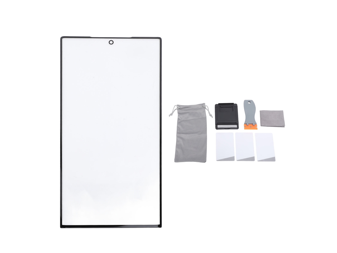 Pantalla Frontal De Cristal Externa Para Galaxy S23 Ultra Con Adhesivo Oca Y Kit De Reparación.