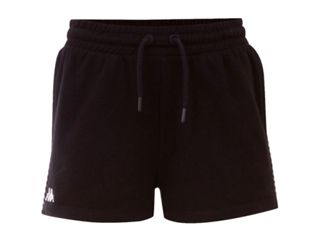 Pantalones Cortos KAPPA Mujer (Algodón - Negro - L)
