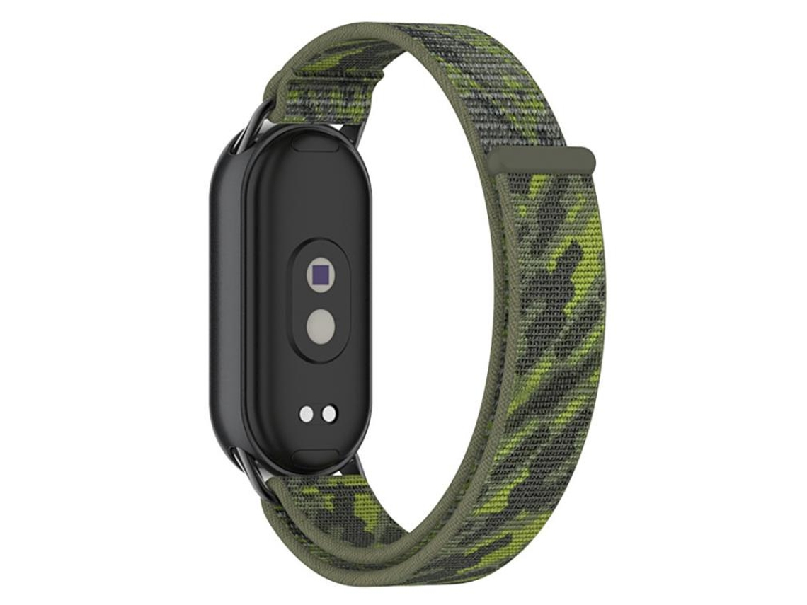 Pulsera para Xiaomi Smart Band 10/9/8/NFC - Nylon trenzado - Conector metálico