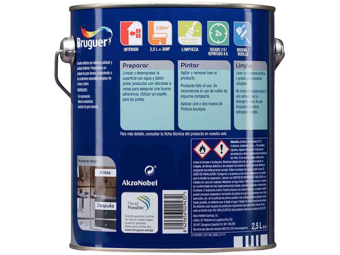 Bruguer Esmalte Brillante 5274271 2.5L