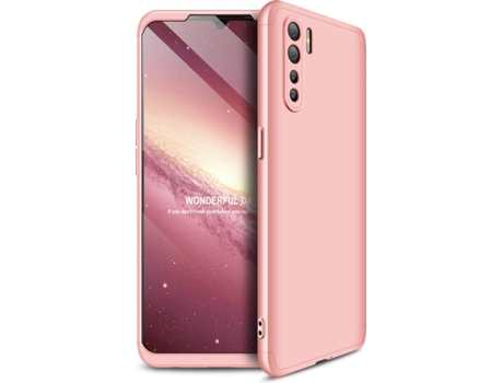 Carcasa Oppo A91 Slim armor 360º Rosa