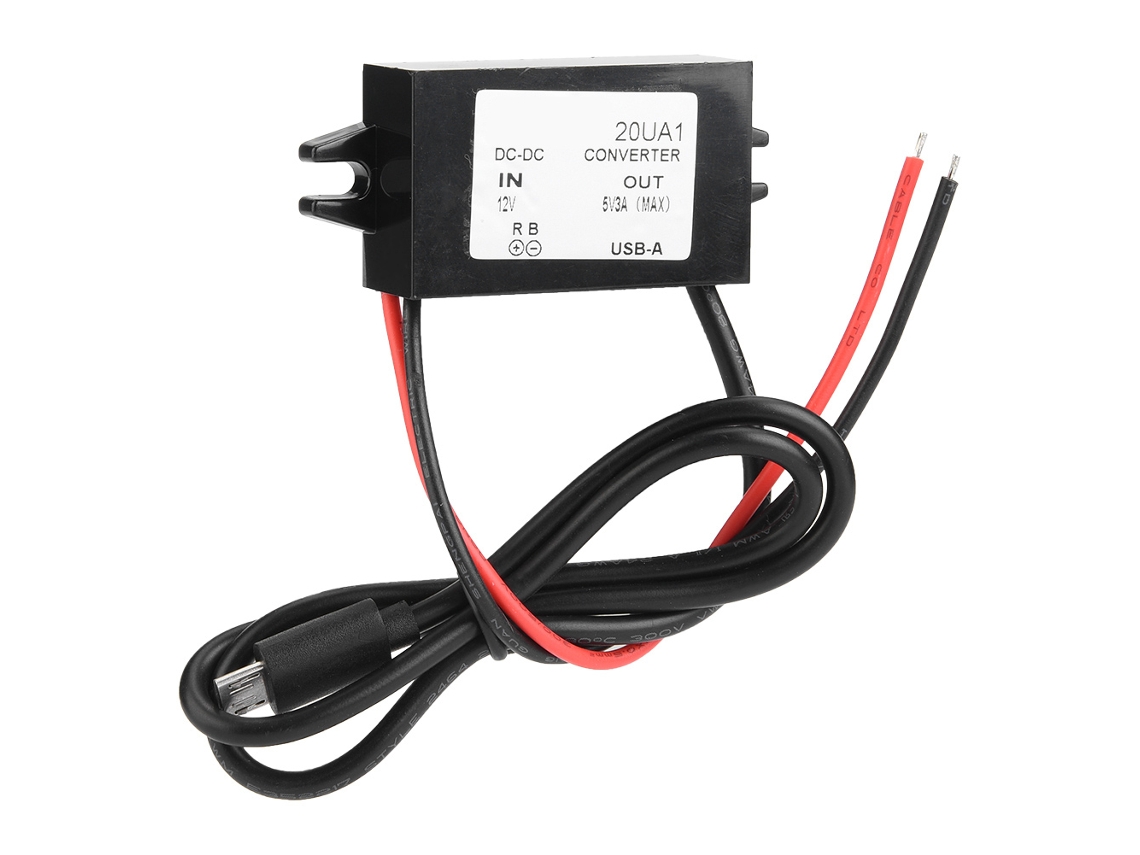 2026as-módulo Convertidor De Alimentación Step Down Dc-dc 12v A 5v 3a Usb-a Buck Converter