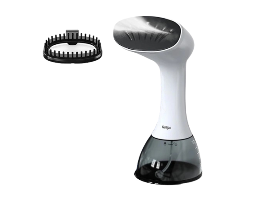 Plancha de vapor portátil ROLIPO, 1640 W, 400 ml, salida de vapor de 33 g/min