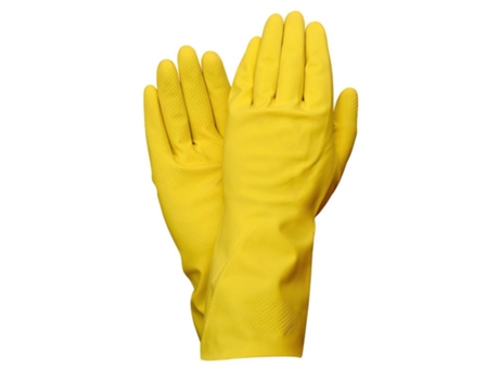 Guantes latex 100% basic domesticos m (par)