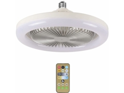 HYMNORA Ventilador de Techo LED con Luz y Enfriador Moderno para Hogar, Estudio, Oficina y Cocina