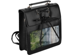 Bolso De Hombro Ita Transparente Para Mujer Con Ventana De Alfiler, Bolso Bandolera Tipo Tote Para Uso