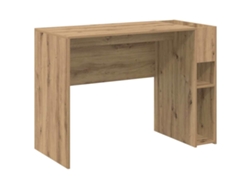 Mesa de roble artesanal con madera procesada MAISON EXCLUSIVE (109x50x78 cm)