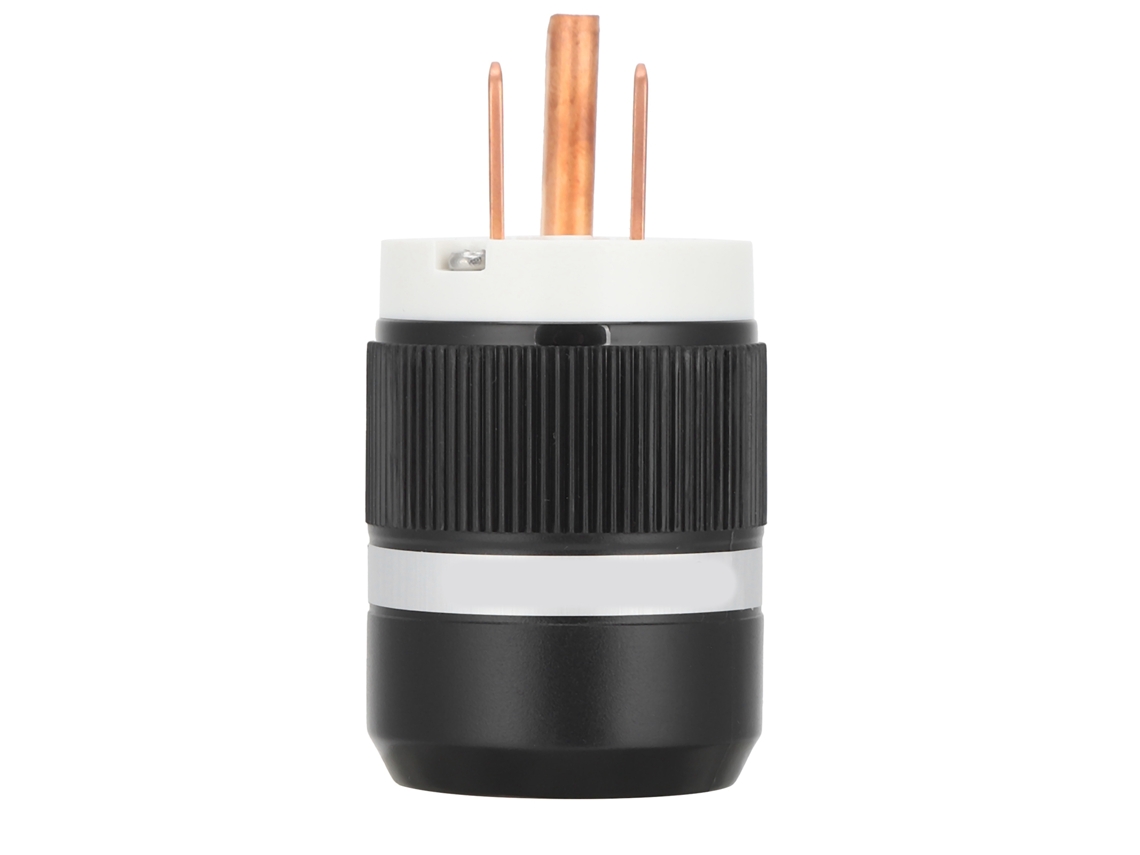 Plug De Energia Audio Monosaudio M130 De Cobre Puro 15a Para Equipamentos De Áudio Profissional
