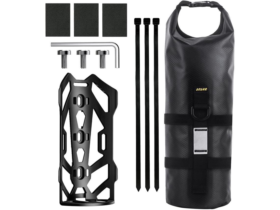 Soporte Para Bolsa De Bicicleta Harilla, Universal Con Montaje Mediante Tornillos/correas, Duradero Botella