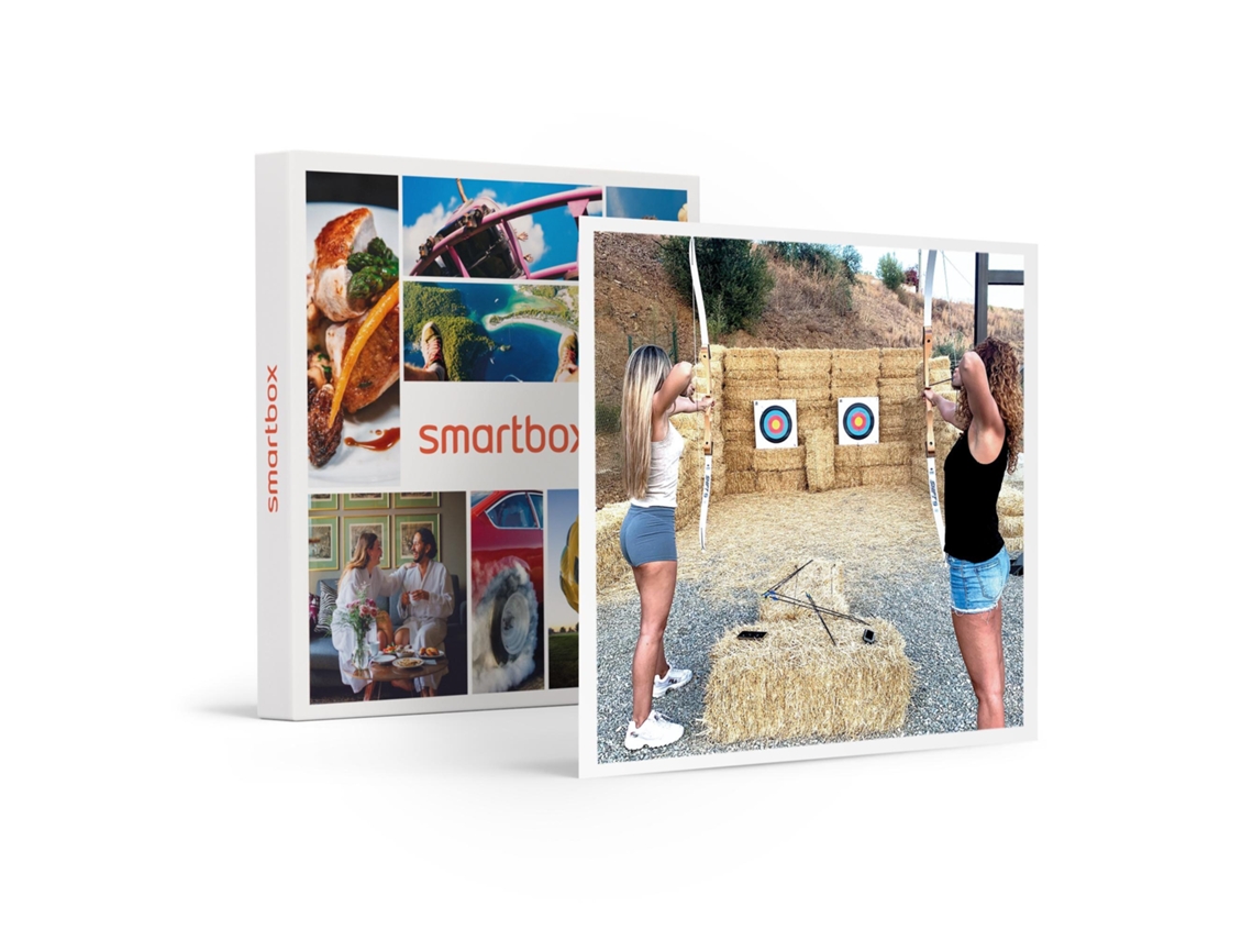 Caja Regalo SMARTBOX Aventura al completo: tiro con arco, salto en tirolina y menú para 2