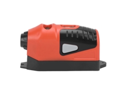 Nivel Láser Infrarrojo Vertical Portátil De 90 Grados Abs Con Línea Cruzada De 650 Mm, Color Naranja.