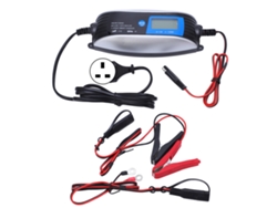 Cargador De Baterías Inteligente Con Pantalla Lcd Y Protección Contra Polaridad Inversa.