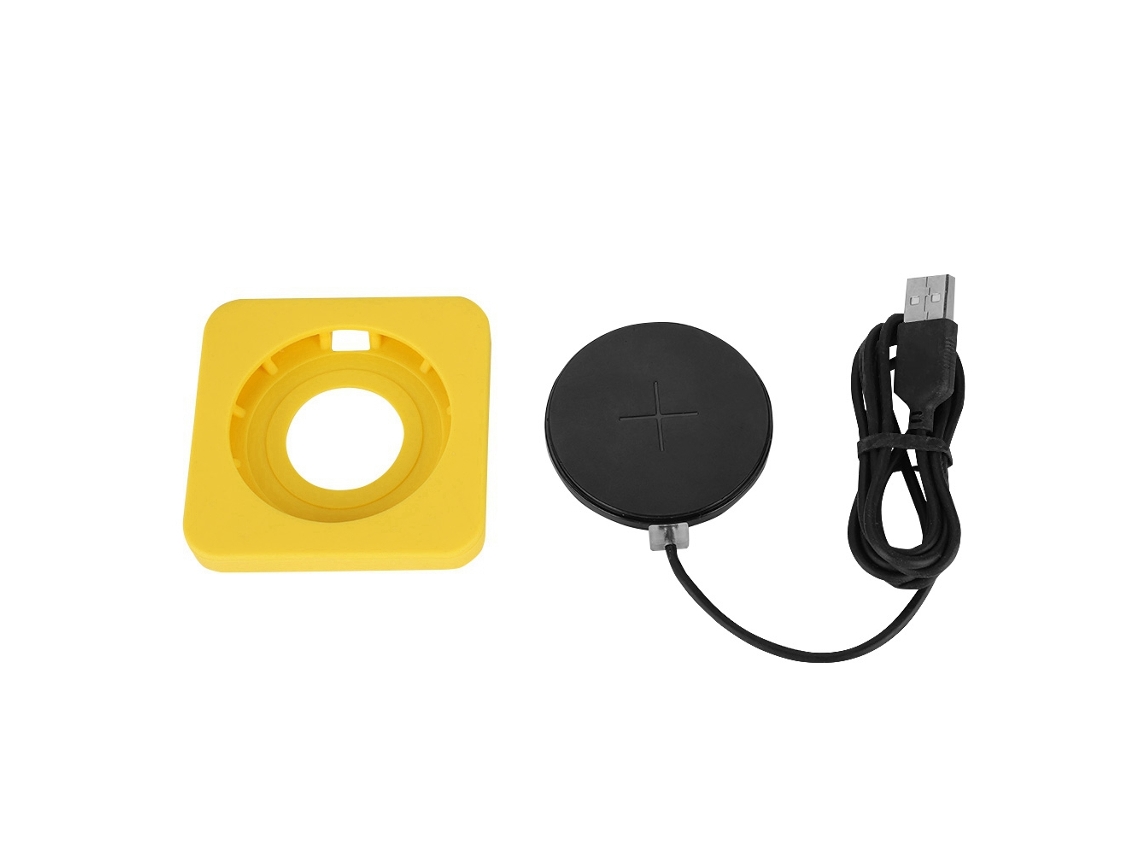Cargador Inalámbrico Qi Fast Charging Pad Con Base De Silicona Para Iphone Samsung