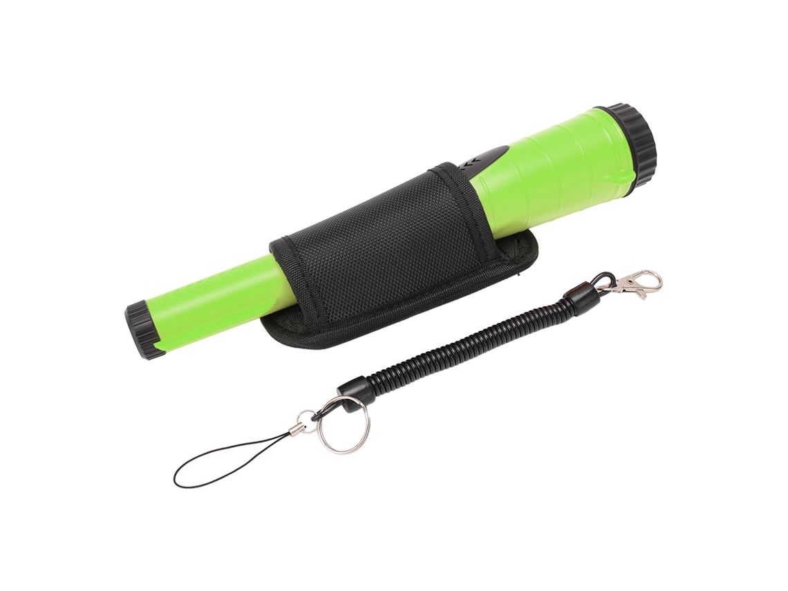Detector De Metales Portátil De 360 Grados, Alta Sensibilidad, Resistente Al Agua, Localizador Verde.