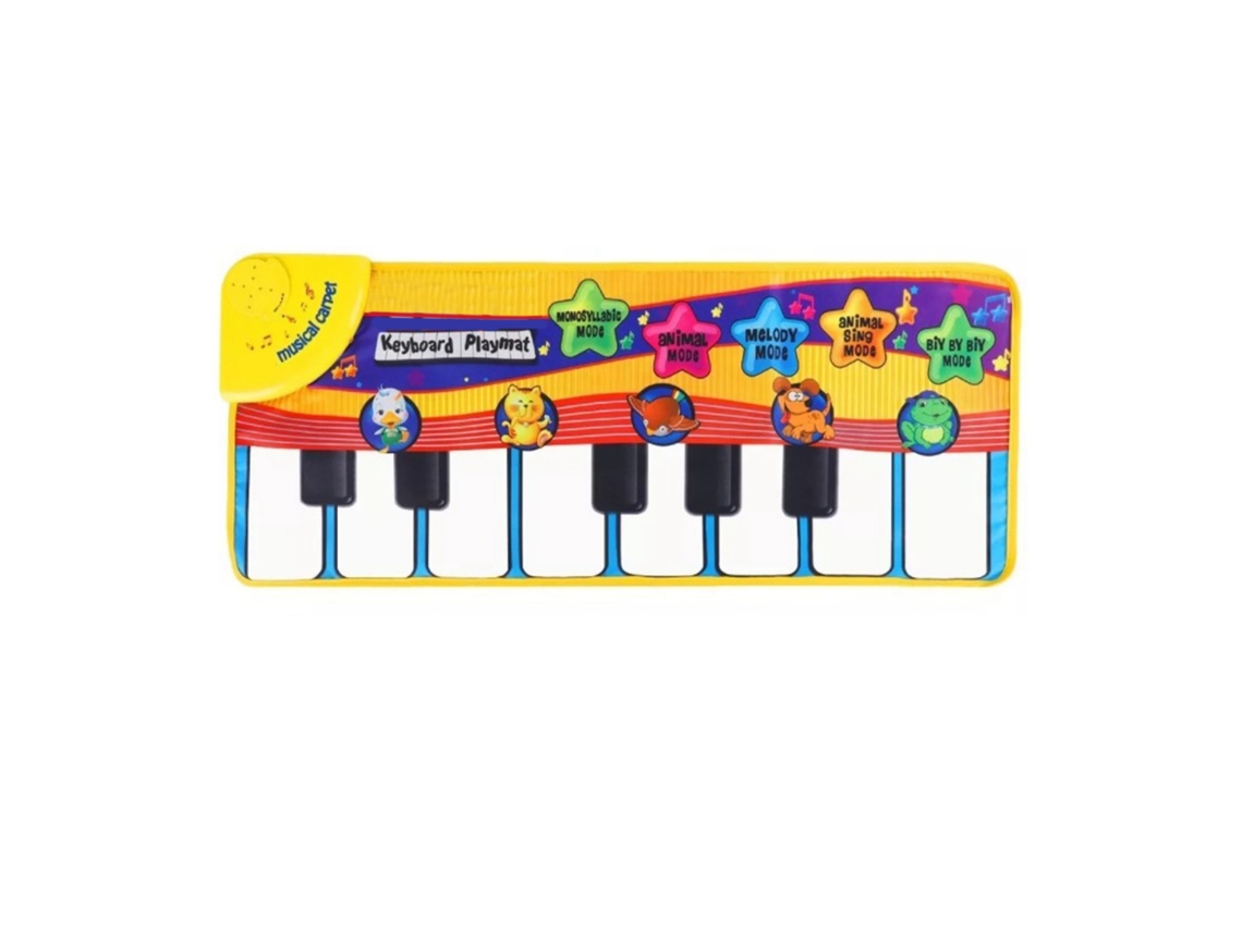 2026-colchón Musical Para Bebés Piano Infantil Alfombra De Piso Juguete Educativo Para Niños Toques Y Sonidos