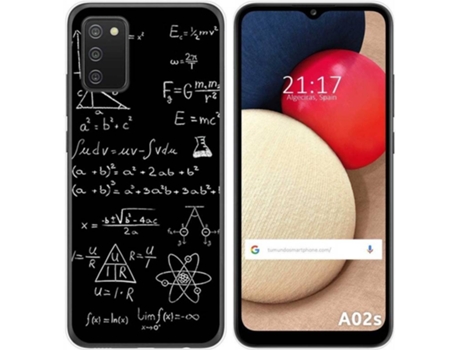 Carcasa Samsung Galaxy A02s TUMUNDOSMARTPHONE Formulas Multicolor