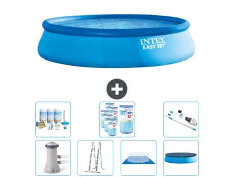 Piscina Insuflável INTEX 26166GN-CB45 (12430 L - 457x107cm)