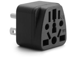 Adaptador De Enchufe De Viaje De La Ue, Australia, Reino Unido, Nueva Zelanda Y China A Ee. Uu., Enchufe De Pared Americano