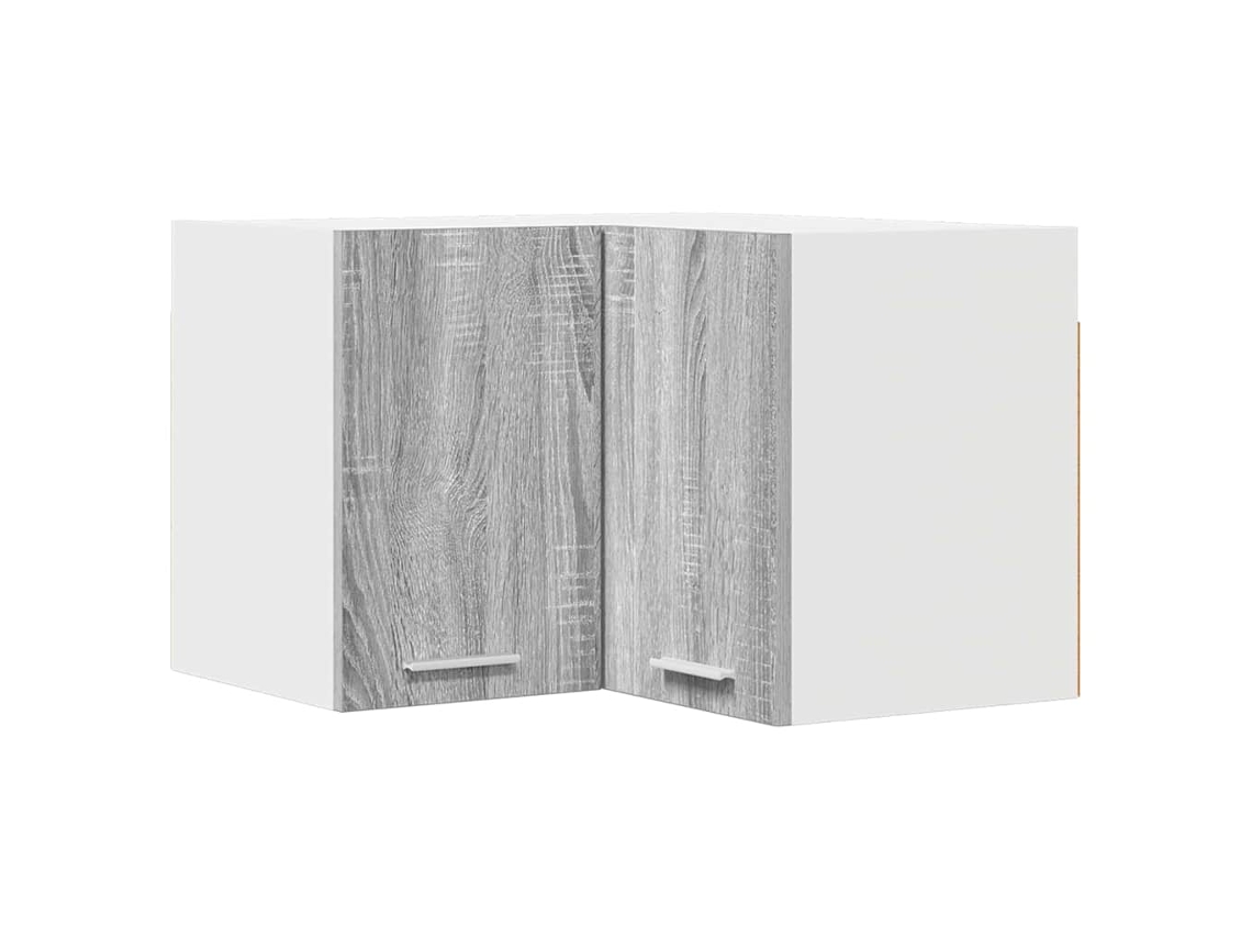 Mueble de pared Sonoma gris y blanco MAISON EXCLUSIVE (57x57x40 cm)