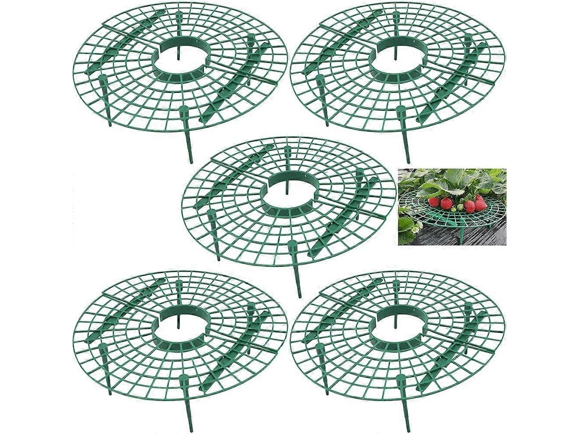 Soporte Desmontable Para Plantas De Fresa Marco De Crecimiento Ligero Para Plantas Trepadoras Cultivo 5pcs