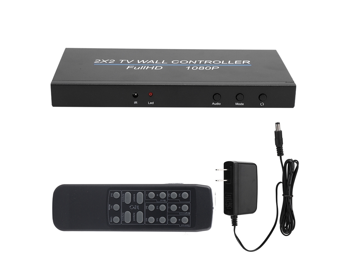 Yncm-controlador De Parede De Vídeo Hdmi 2x2 1080p