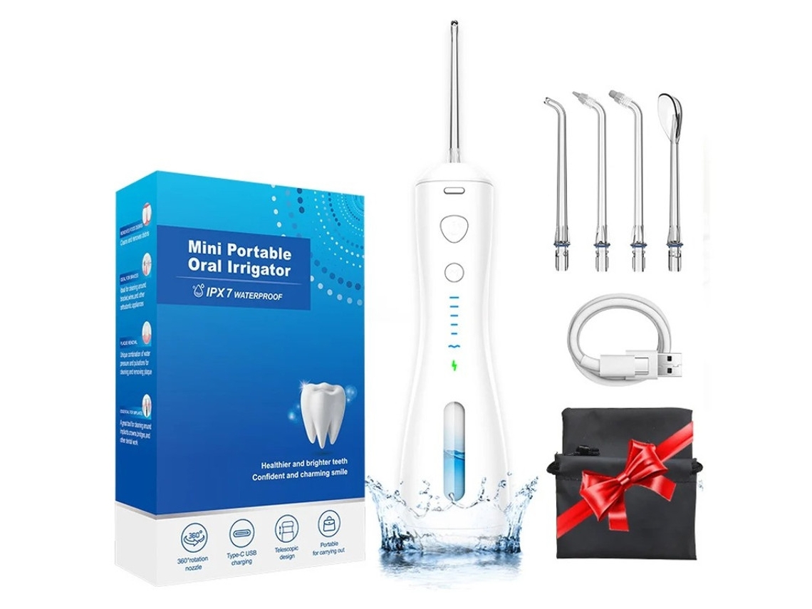 Irrigador bucal portátil Yizhood ML16 blanco