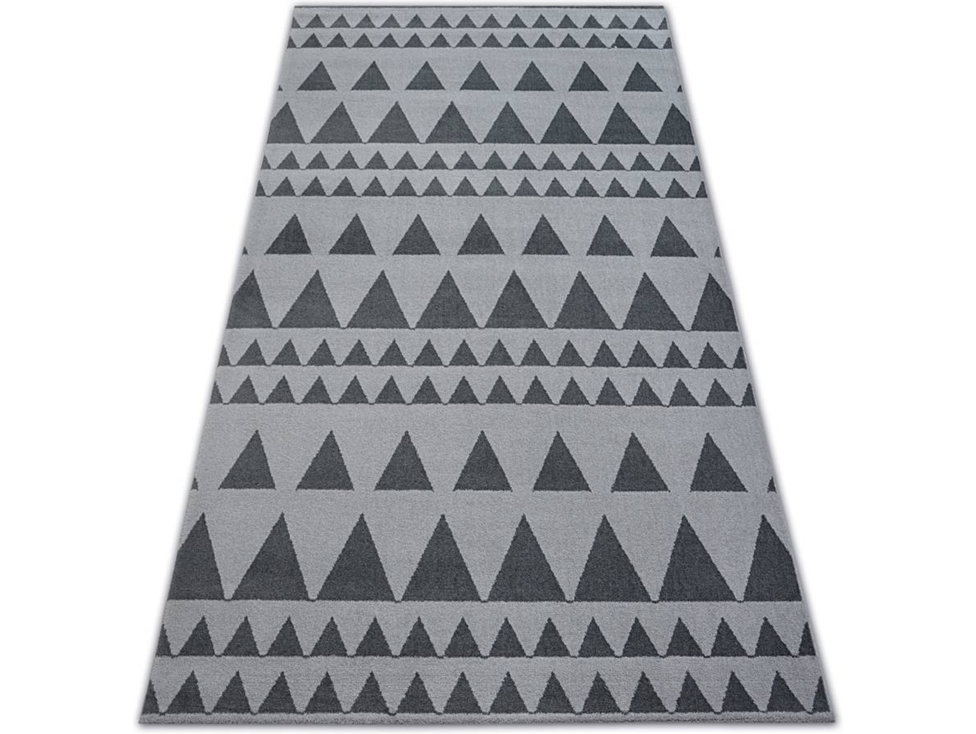 Alfombra DYWANY LUSZCZOW Sense Micro 81243 (Gris - 80 x 150 cm - Poliéster)