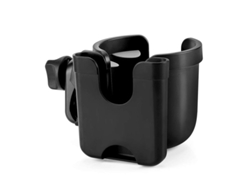 Portavasos Universal 2 En 1 Con Soporte Para Teléfono Móvil Para Cochecitos, Bicicletas Y Más.