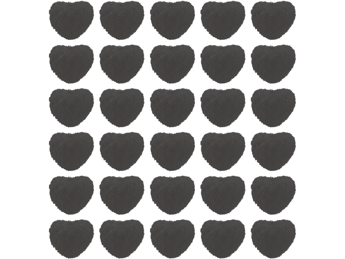 Pompón de uñas en forma de corazón - Pompón magnético con base KOFIHETY