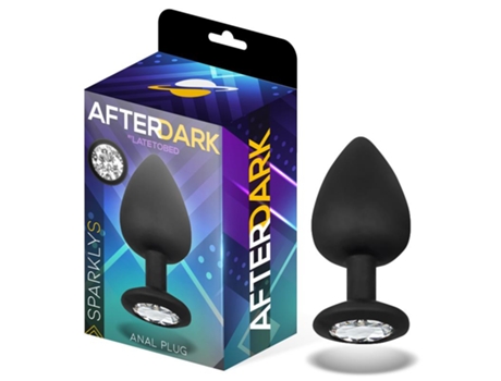 Plug Anal Silicona Talla S 7.5 Cm X 2.6 Cm AFTERDARK